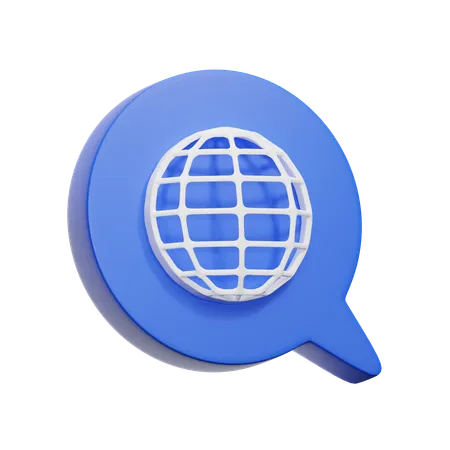 Internet  3D Icon