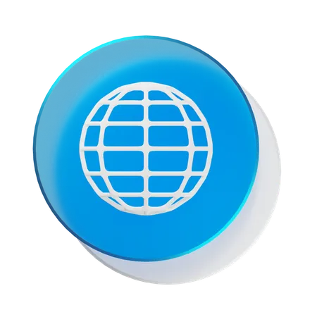 Internet  3D Icon