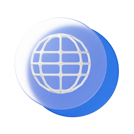 Internet  3D Icon