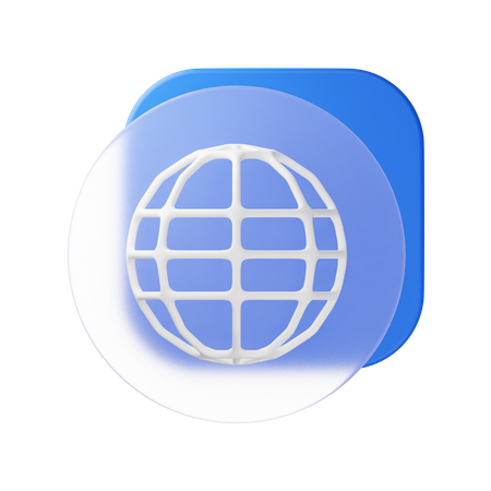 Internet  3D Icon