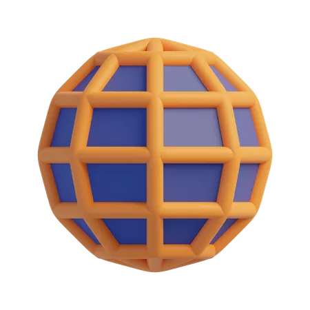 Internet  3D Icon