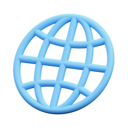 Internet  3D Icon