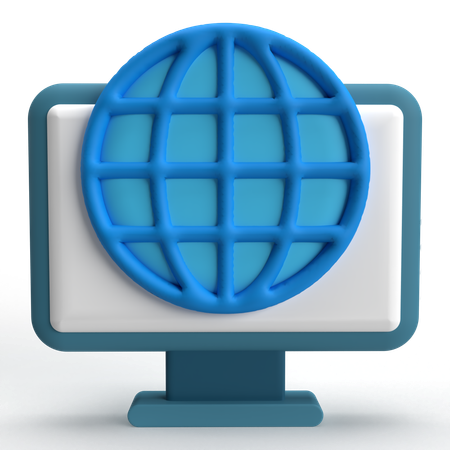 Internet  3D Icon