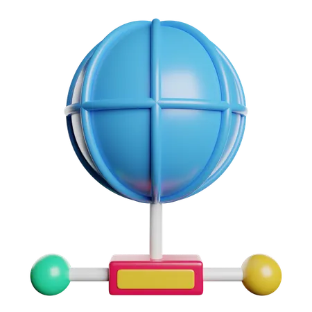 Internet  3D Icon