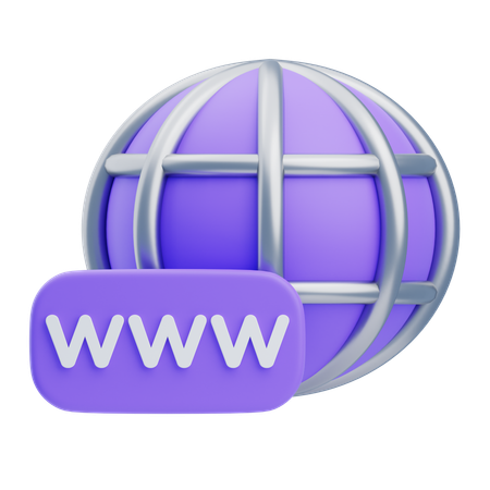 Internet  3D Icon