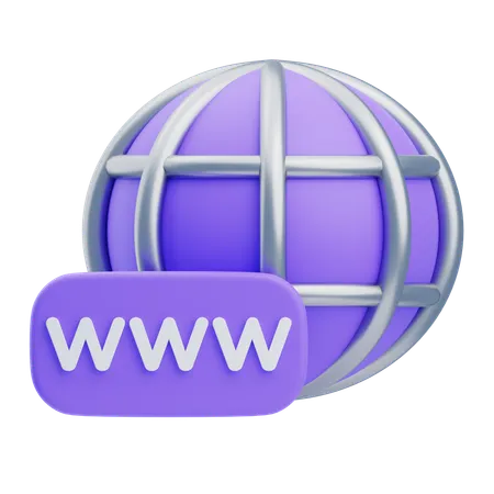 Internet  3D Icon