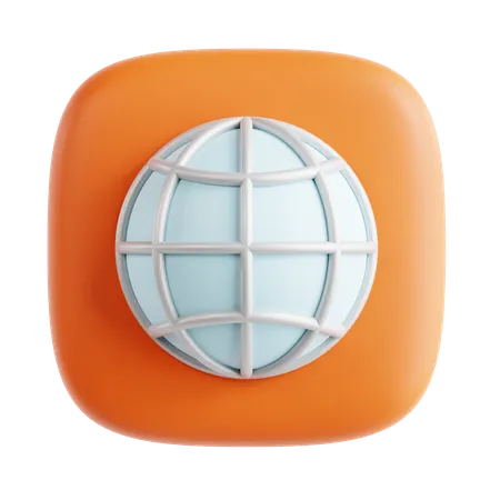 Internet  3D Icon