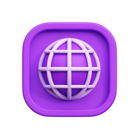 Internet  3D Icon