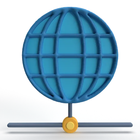 Internet  3D Icon