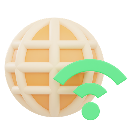 Internet  3D Icon