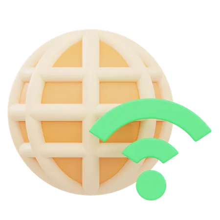 Internet  3D Icon