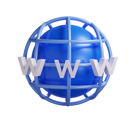 Internet  3D Icon