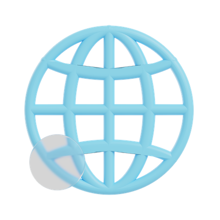 Internet  3D Icon