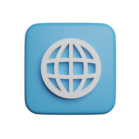 Internet  3D Icon