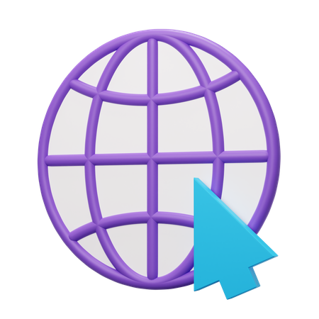 Internet  3D Icon
