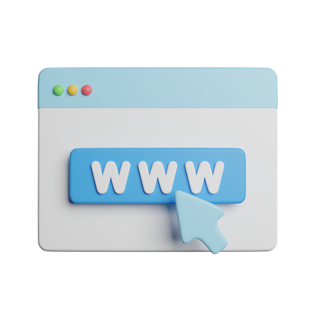 Internet  3D Icon