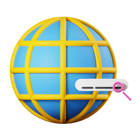 Internet  3D Icon