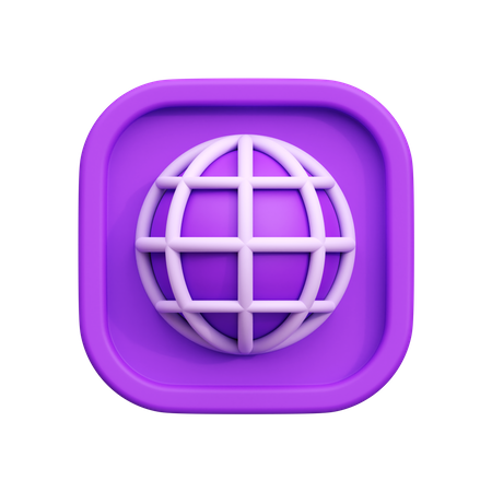 Internet  3D Icon