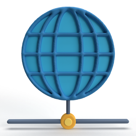 Internet  3D Icon