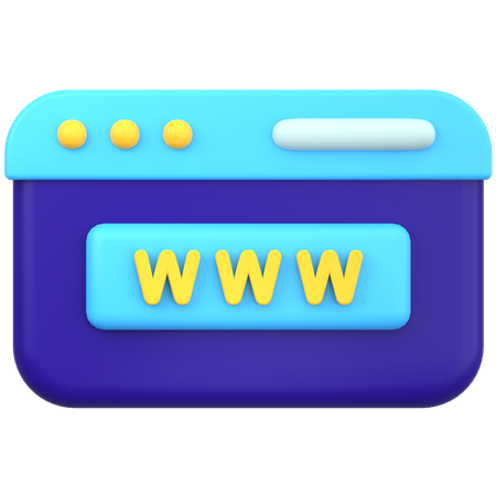 Internet  3D Icon