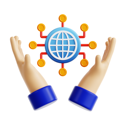 Internet  3D Icon
