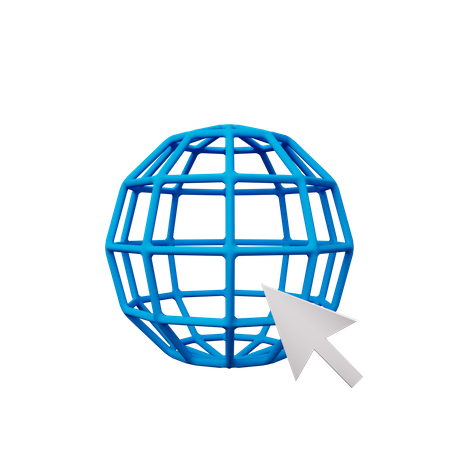 Internet  3D Illustration