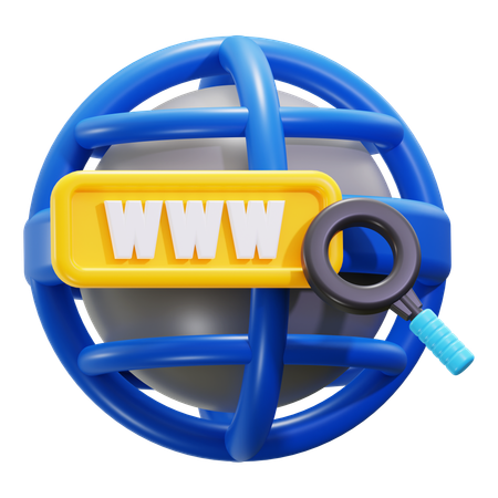 Internet Access  3D Icon