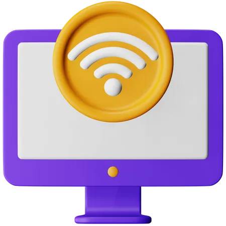 Internet Access  3D Icon