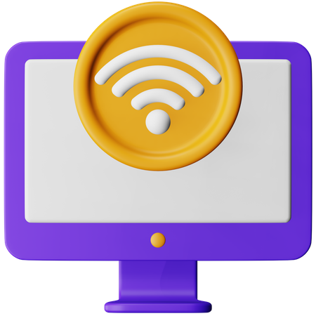 Internet Access  3D Icon
