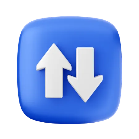 Internet Arrow  3D Icon