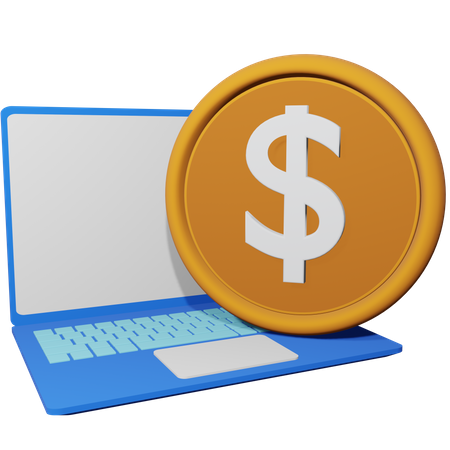 Internet Banking  3D Icon