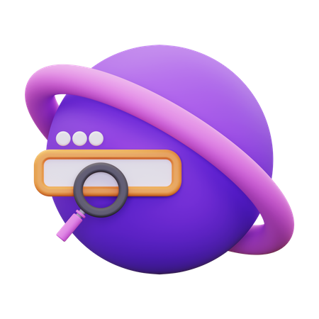 Internet browser  3D Icon