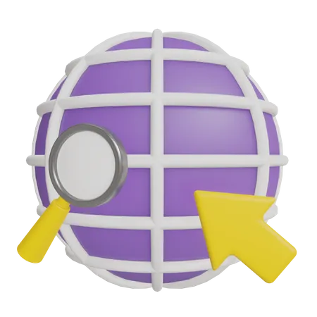 Internet Browser  3D Icon
