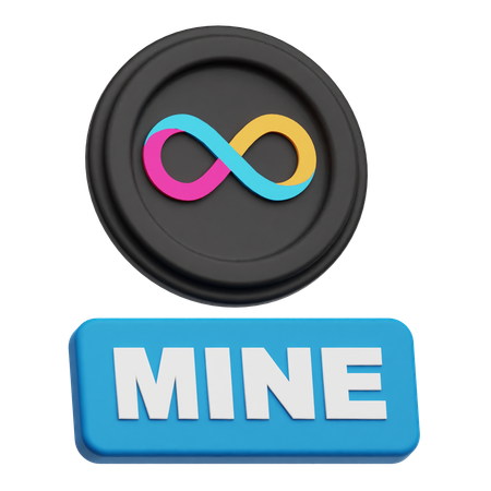 Mina de computadora de internet  3D Icon