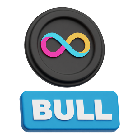 Internet Computer Bull  3D Icon
