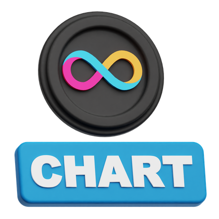Internet Computer Chart  3D Icon