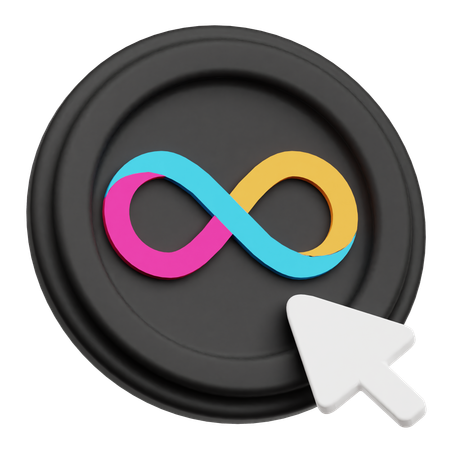 Internet Computer Click  3D Icon