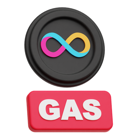 Internet Computer Gas  3D Icon