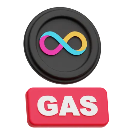 Internet Computer Gas  3D Icon