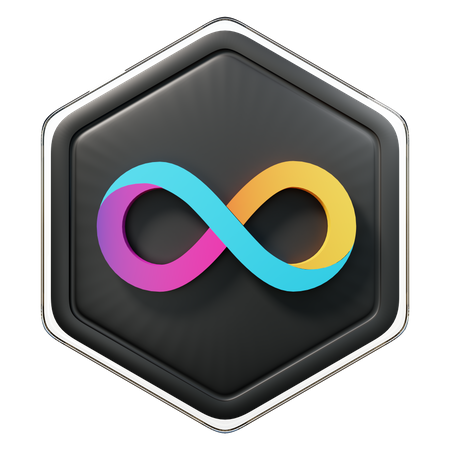 Internet Computer (ICP) Badge  3D Icon