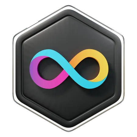 Internet Computer (ICP) Badge  3D Icon