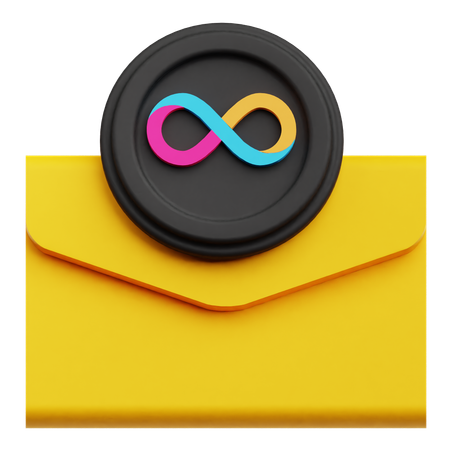 Internet Computer Mail  3D Icon