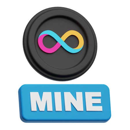 Internet Computer Mine  3D Icon