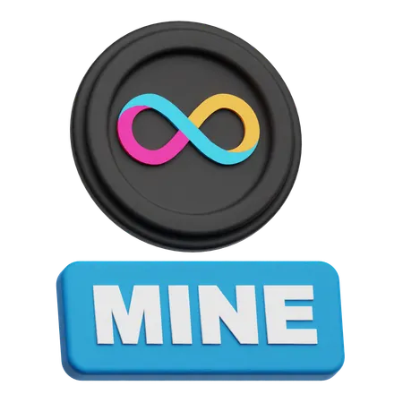 Internet Computer Mine  3D Icon