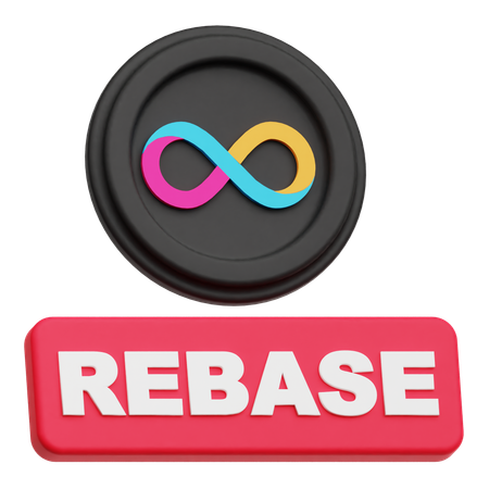 Internet Computer Rebase  3D Icon