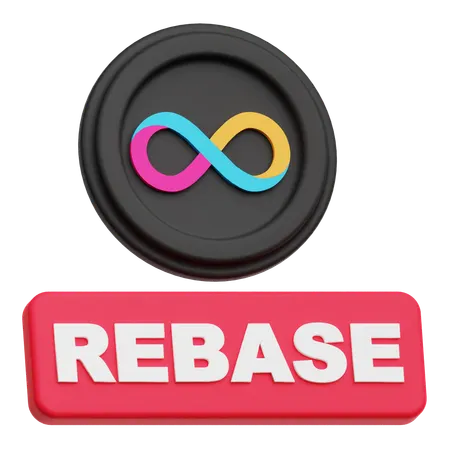 Internet Computer Rebase  3D Icon