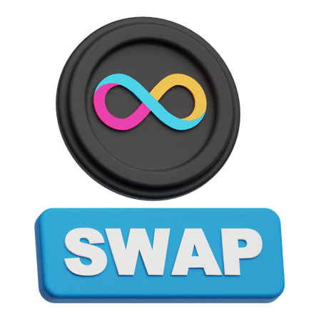 Internet Computer Swap  3D Icon