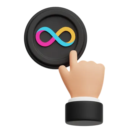 Internet Computer Touch  3D Icon