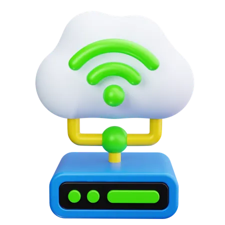 Internet Connection  3D Icon