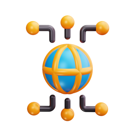 Internet Connection  3D Icon